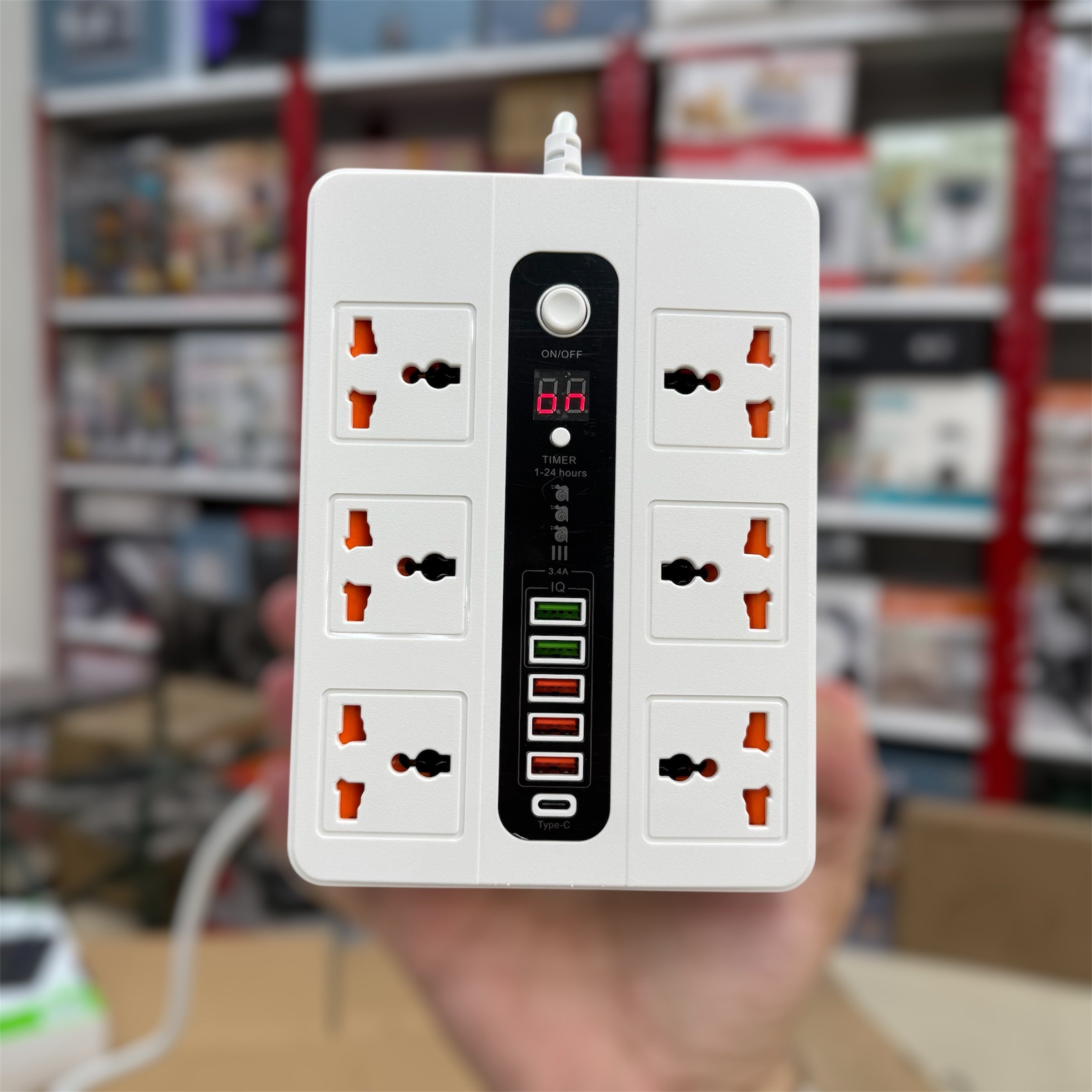 Good Quality Fireproof Extension Board with USB Ports